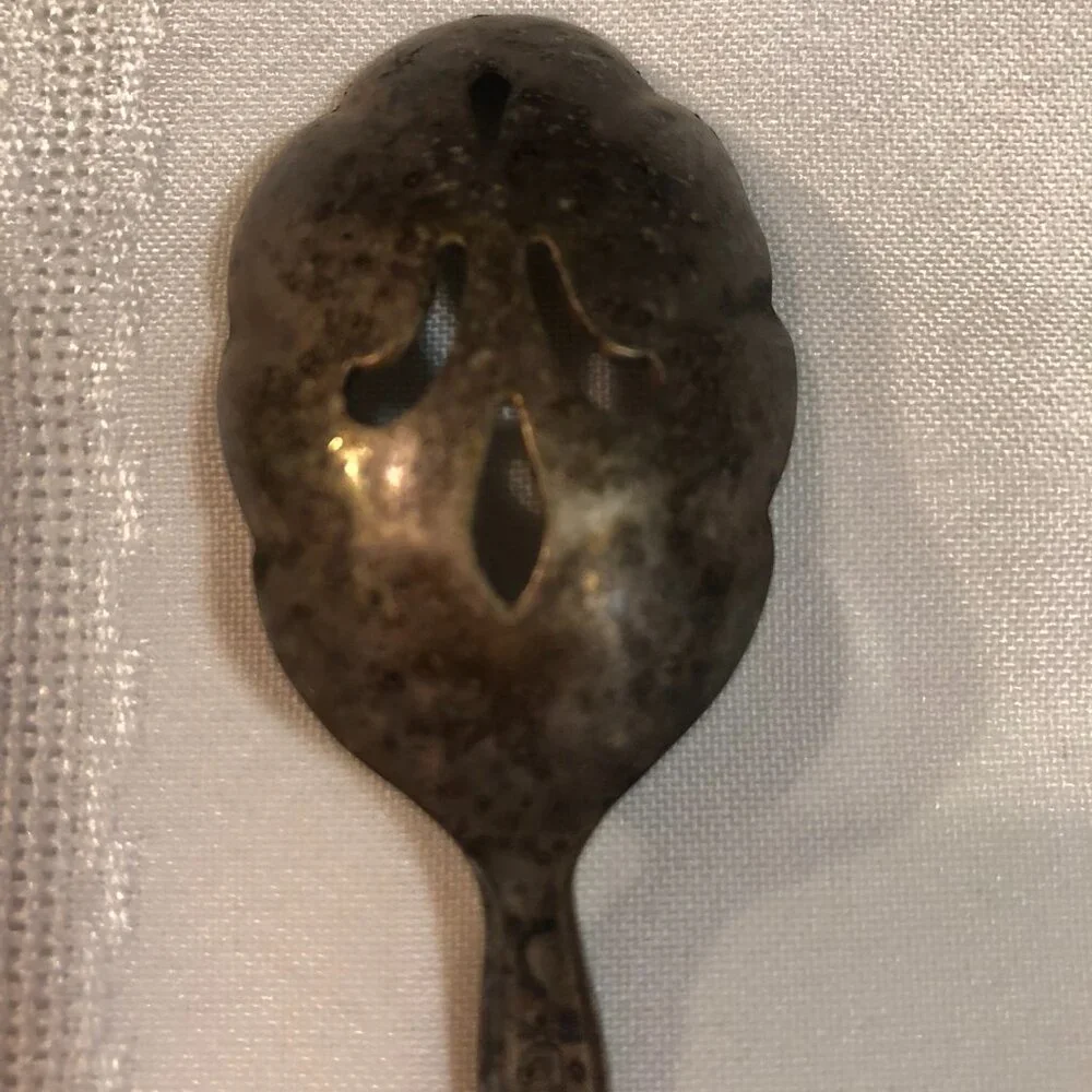 Vintage Silverplate Serving Spoon